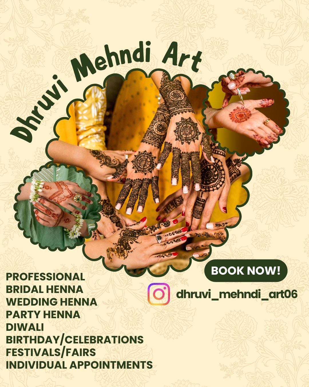 All Type Of Mahnedi Art